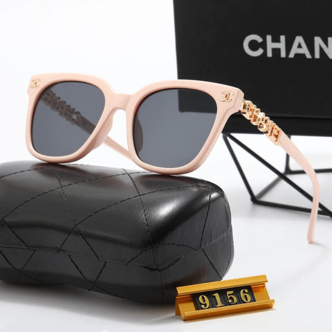 7-color fashion double C hollow letter sunglasses