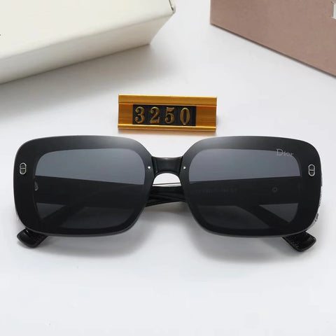 4-color fashion CD arrow line temple polarized sunglasses