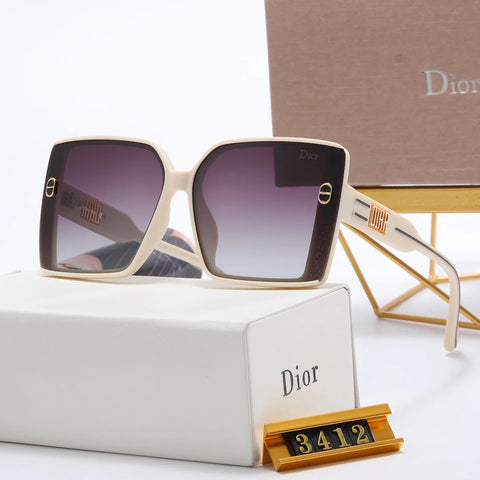 4 color fashion double pull letter polarized sunglasses