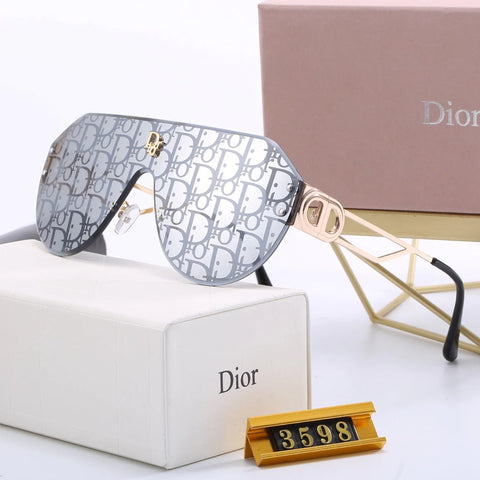 6-color fashion CD hollow temple sunglasses