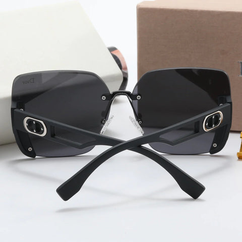 4 color fashion Mosaic gradient polarized sunglasses