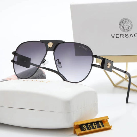 5-color fashion VE lion head temple sunglasses polarized glasses