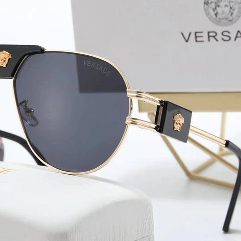 5-color fashion VE lion head temple sunglasses polarized glasses