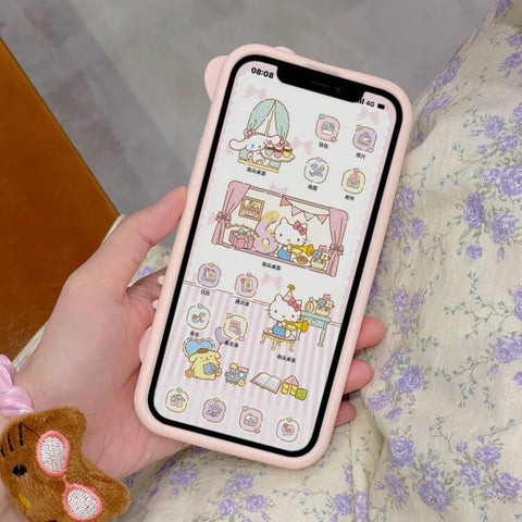 3 Color Cute 3D card  case