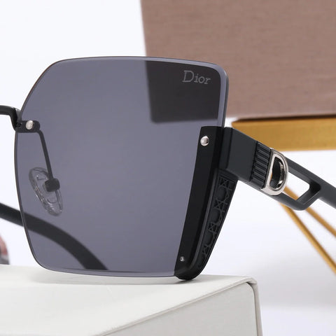 4 color fashion gradient large D polarized sunglasses