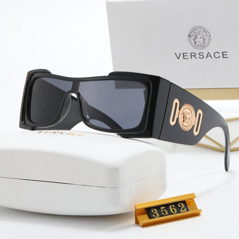 5-color fashion VE letter temple sunglasses polarized glasses