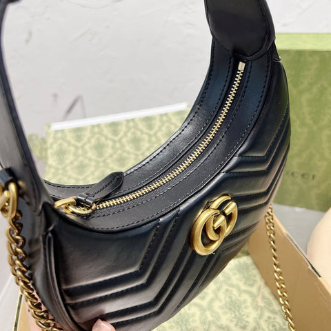 Fashion Half-moon-shape Chain Bag