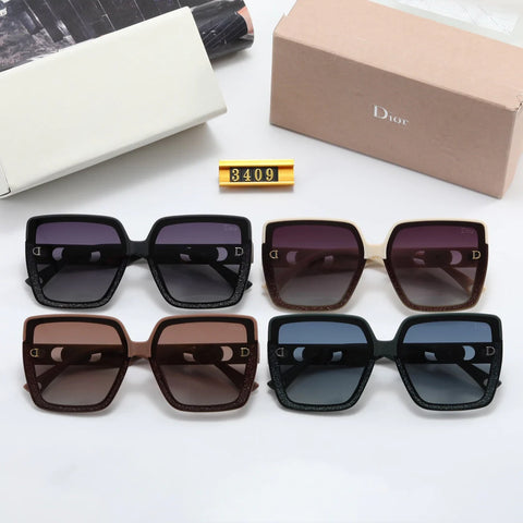 4 color fashion frosted pull polarized sunglasses