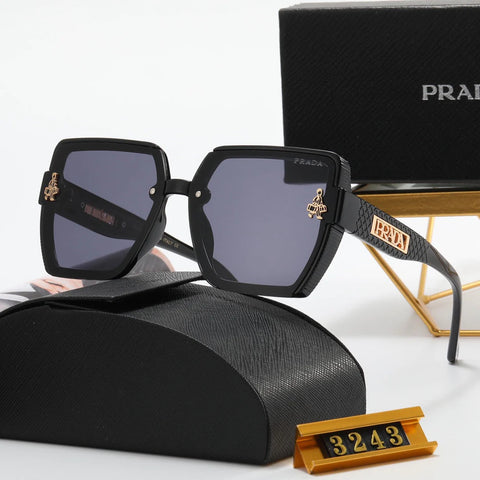 7 colors fashion small suitcase lens polarized sunglasses