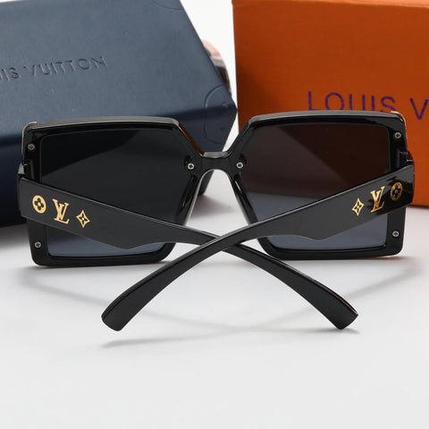 4 color luxury four-leaf flower frame polarized sunglasses