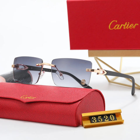 7-color fashion CAR letter polarized sunglasses