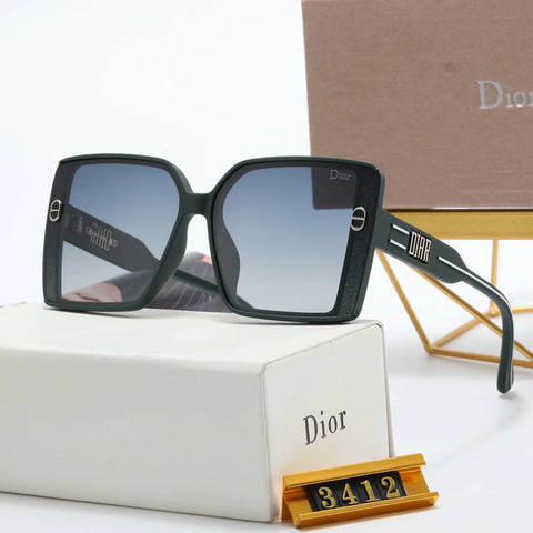 4 color fashion double pull letter polarized sunglasses