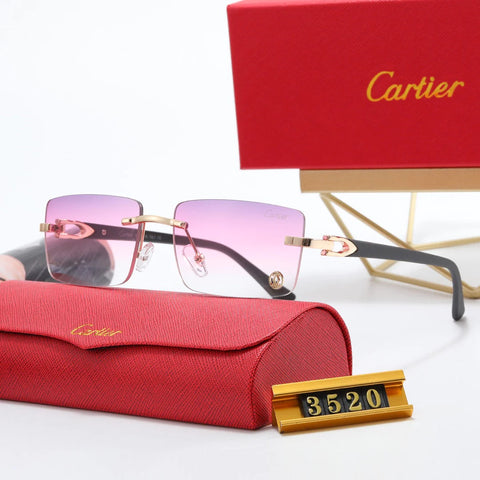 7-color fashion CAR letter polarized sunglasses