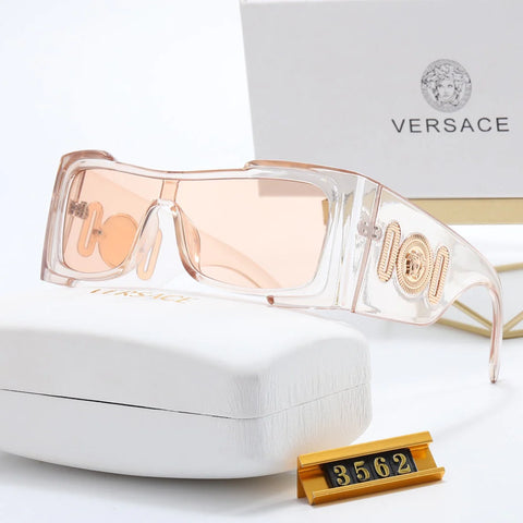 5-color fashion VE letter temple sunglasses polarized glasses