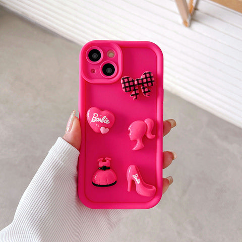 3D Cartoon Girl Case