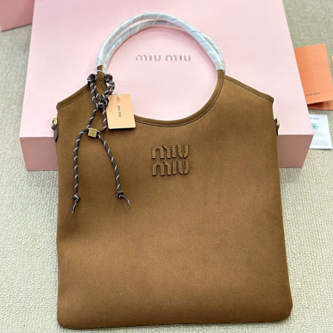 Suede Tote Bag